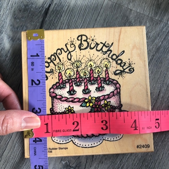 Rubber Stamps Various Lot of 3 NEW, never used - Picture 9 of 13